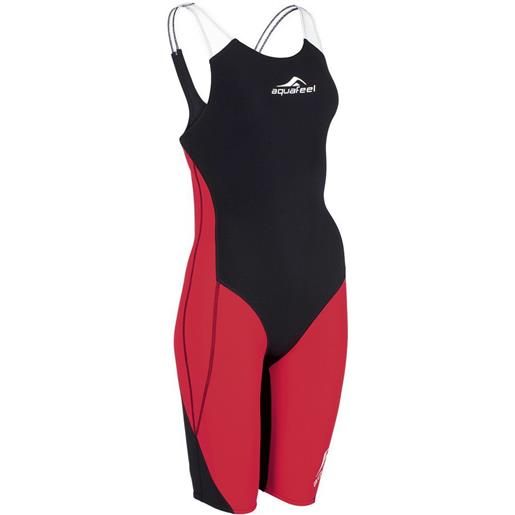 Aquafeel swimsuit 2190420 rosso, nero l donna