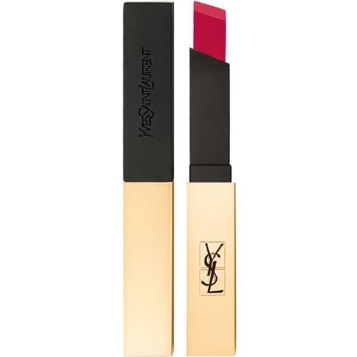 YVES SAINT LAURENT rouge pur couture the slim rossetto mat n°27 - conflicting crimson