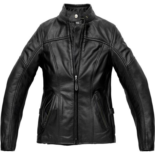 Spidi giubbotto moto donna in pelle spidi mack lady con termico removibile