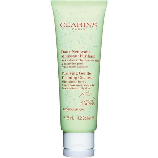 Clarins - doux nettoyany moussant purificant, 125 ml - trattamento viso