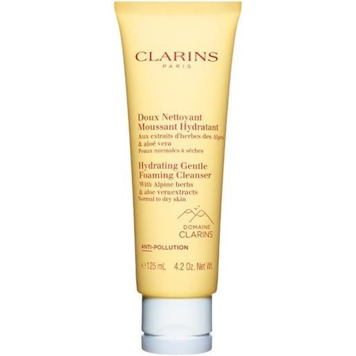 Clarins - doux nettoyany moussant idratante, 125 ml - trattamento viso