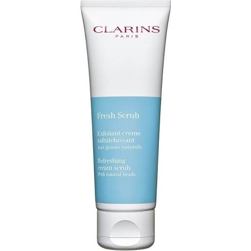 Clarins - fresh scrub - esfoliante effetto freschezza, 50 ml - trattamento viso