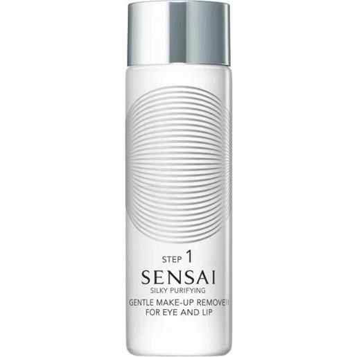 Sensai silky purifying gentle make-up remover for eye&lip 100 ml