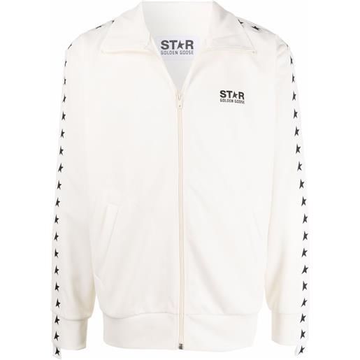 Golden Goose giacca sportiva star collection - bianco
