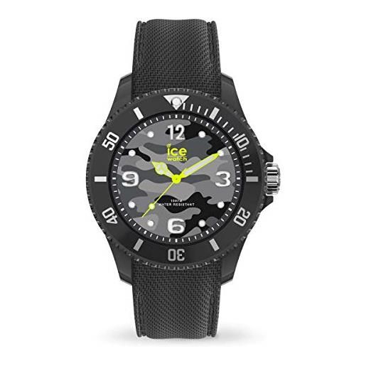 Ice-watch - bastogne anthracite - orologio grigio unisex con cinturino in silicone - 016292 (medium)