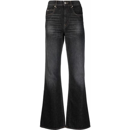 MARANT ÉTOILE jeans svasati - nero