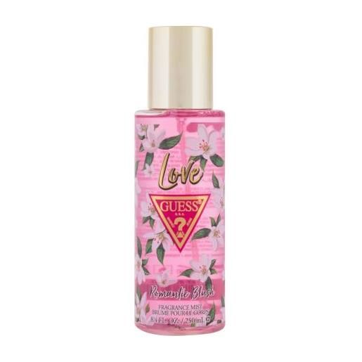 GUESS love romantic blush 250 ml spray per il corpo per donna