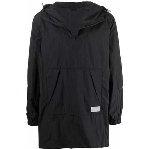 Helmut Lang giacca con cappuccio - nero