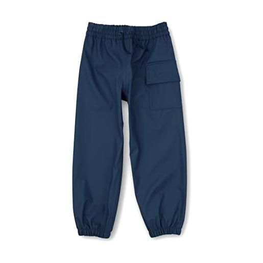 Hatley childrens splash pant-classic navy pantaloni impermeabili, blu, 3 anni bambino