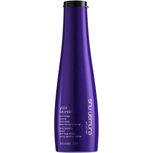 SHU UEMURA anti-brass purple shampoo 300ml shampoo protezione colore