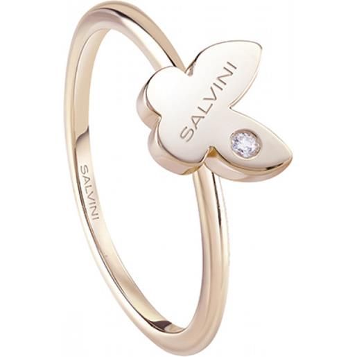 Fablcrew elegante anello farfalla cristallo diamante anello aperto anello regolabile per le donne gioielli regali 
