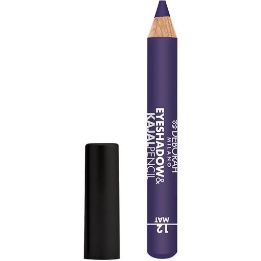Deborah milano eyeshadow&kajal pencil 12 violet finish mat 2g
