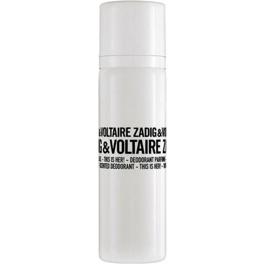 Zadig & Voltaire this is her - deodorante spray 100 ml