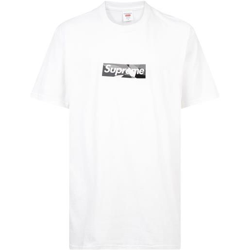 Supreme t-shirt con logo supreme x emilio pucci - bianco