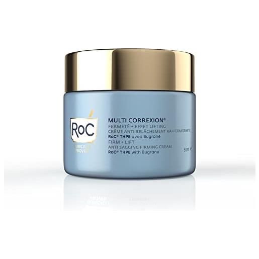 RoC - multi correxion anti-rilassamento firm + lift crema viso - antirughe e antietà - migliora la compattezza - effetto lifting cosmetico - 50 ml