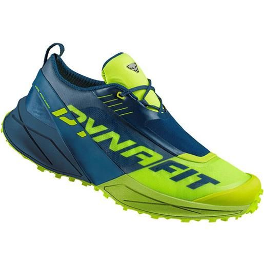 Dynafit ultra 100 trail running shoes verde, blu eu 44 1/2 uomo