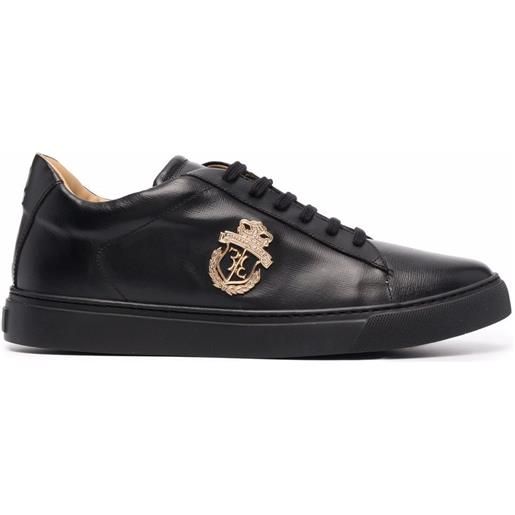 Billionaire sneakers crest - nero