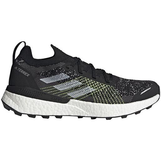 Adidas terrex two ultra primeblue trail running shoes nero eu 46 2/3 uomo