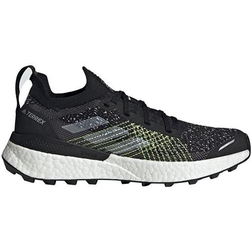 Adidas terrex two ultra primeblue trail running shoes nero eu 42 2/3 donna