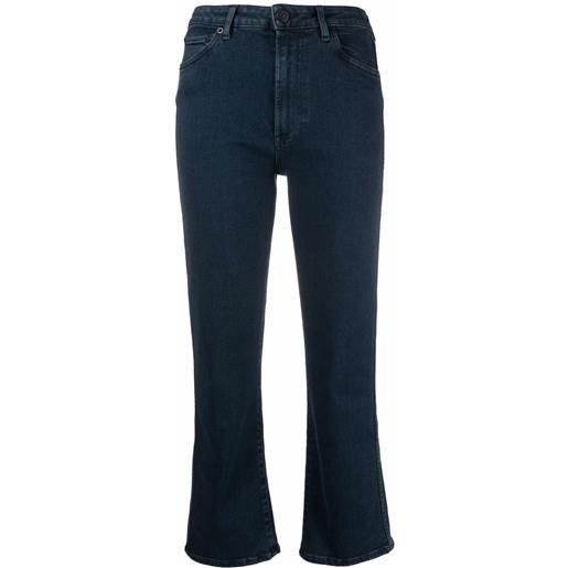 3x1 jeans a vita alta - blu