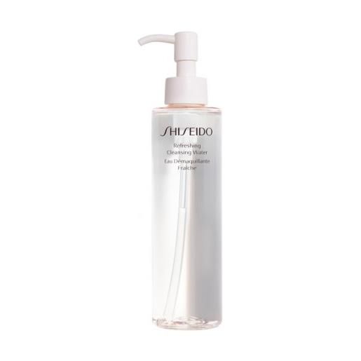 Shiseido global line refreshing water cleansing water , 180 ml - acqua detergente viso