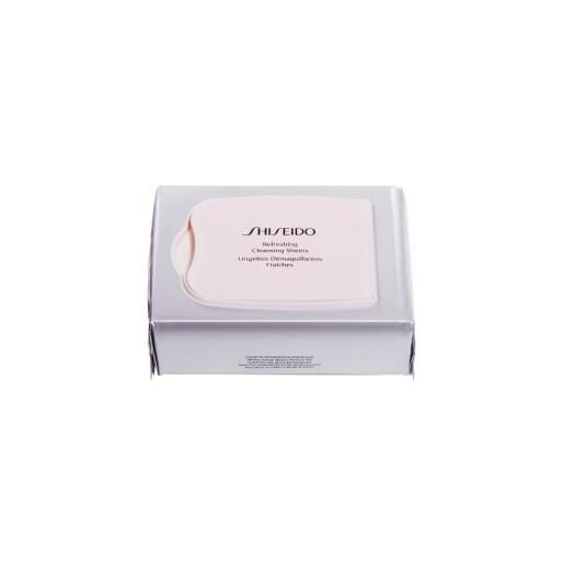 Shiseido global line refreshing cleansing sheets - salviette detergenti viso