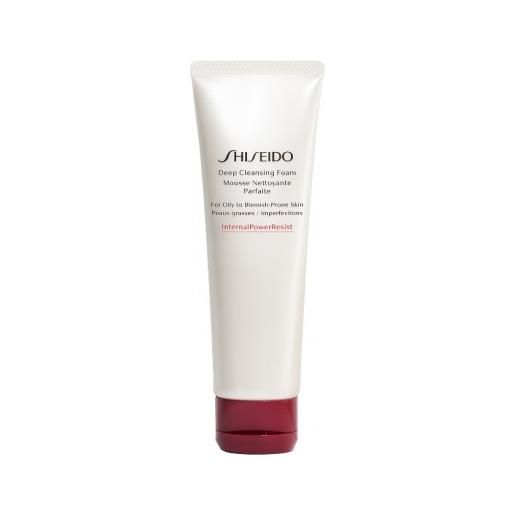 Shiseido deep cleansing foam mousse, 125 ml - detergente purificante viso