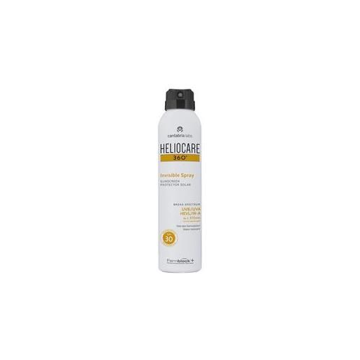 Heliocare - 360 invisible spray protezione spf 30+ confezione 200 ml