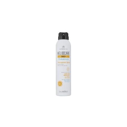 Heliocare - 360 pediatrics spray trasparente protezione 50+ confezione 200 ml