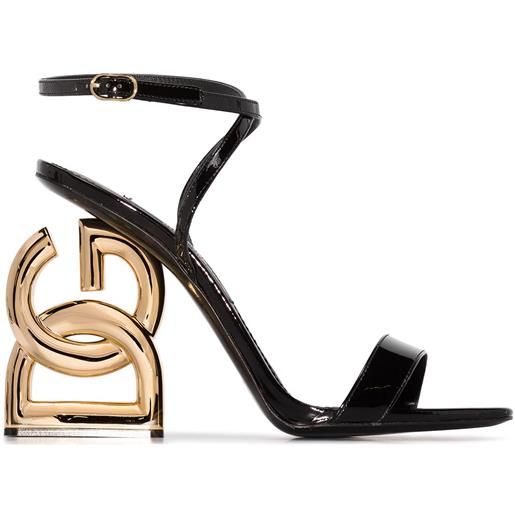 Dolce & Gabbana sandali dg pop keira - nero