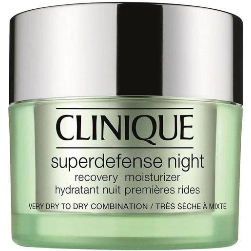 Clinique superdefense night very dry to dry combination 50 ml