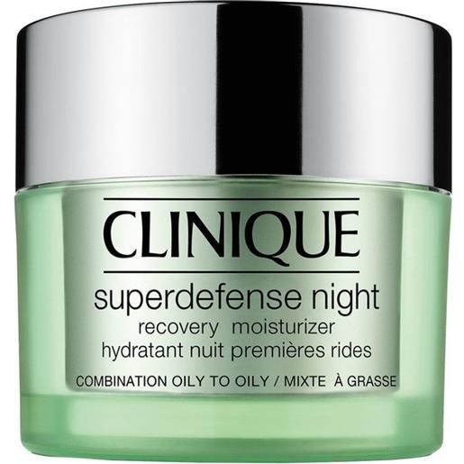 Clinique superdefense night combination oily to oily undefined