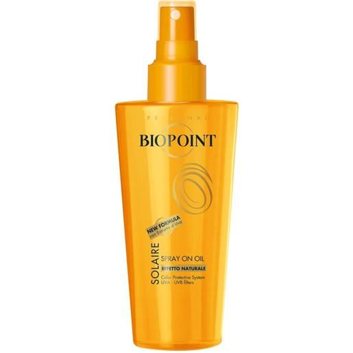 Biopoint solaire spray on oil 100 ml