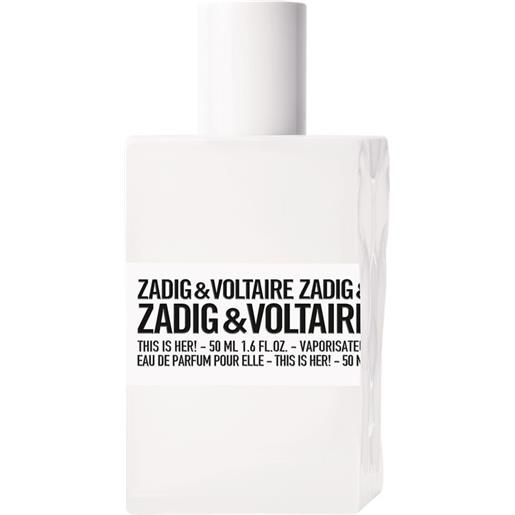 Zadig & Voltaire this is her!Eau de parfum spray 50 ml