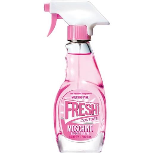 Moschino fresh couture pink eau de toilette spray 50 ml