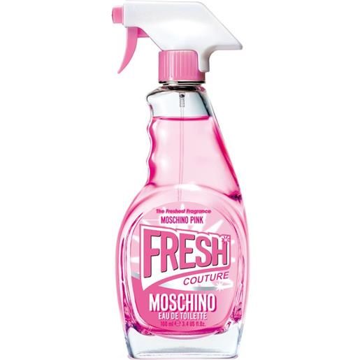 Moschino fresh couture pink eau de toilette spray 100 ml