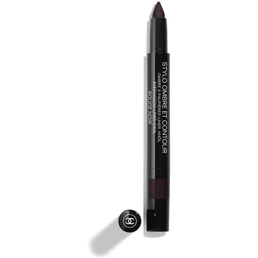 CHANEL stylo ombre et contour ombretto - liner - khôl 8 - rouge noir