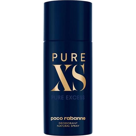 Paco Rabanne pure xs deodorant natural spray 150 ml