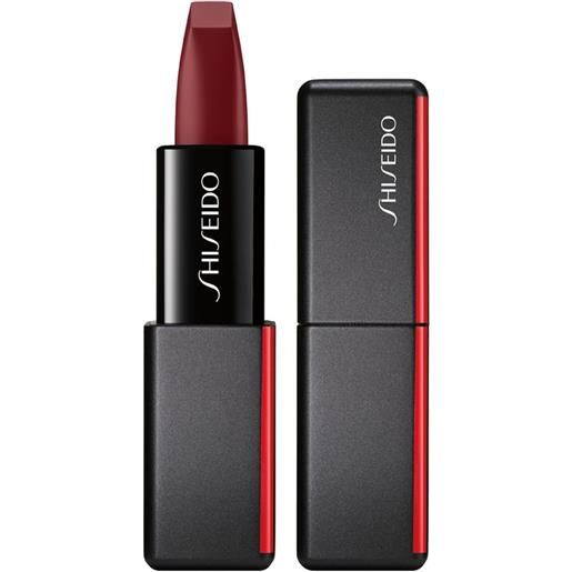 Shiseido modern. Matte powder lipstick 521 - nocturnal