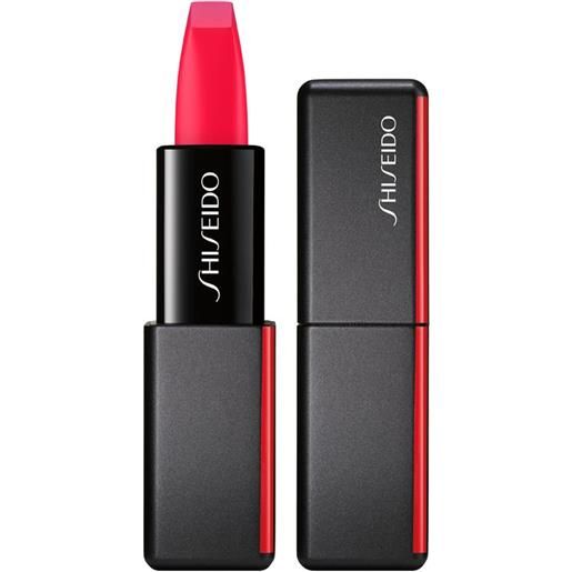 Shiseido modern. Matte powder lipstick 513 - shock wave