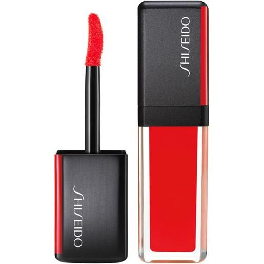 Shiseido lacquer. Ink lip. Shine 305 - red flicker