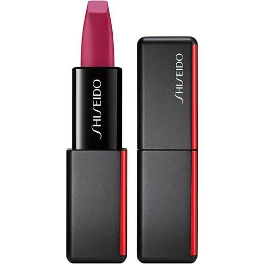 Shiseido modern. Matte powder lipstick 518 - selfie