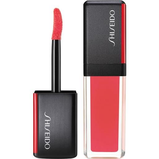 Shiseido lacquer. Ink lip. Shine 306 - coral spark