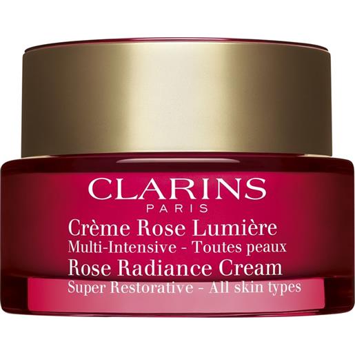Clarins - crème rose lumière multi-intensive - toutes peaux - 50 ml