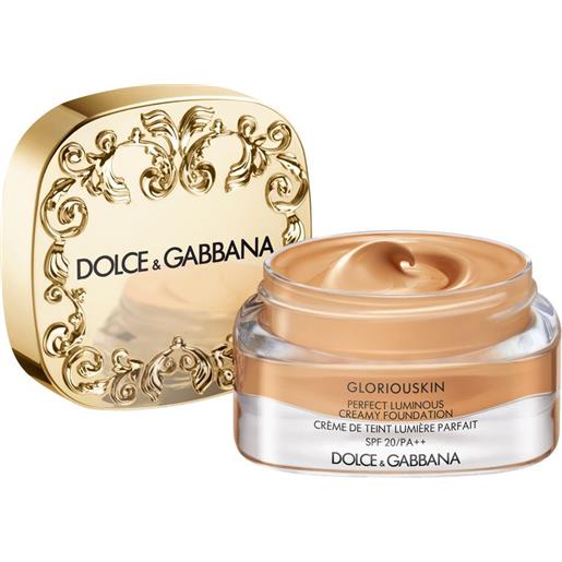 Dolce & Gabbana gloriouskin perfect luminous creamy foundation 330 - almond