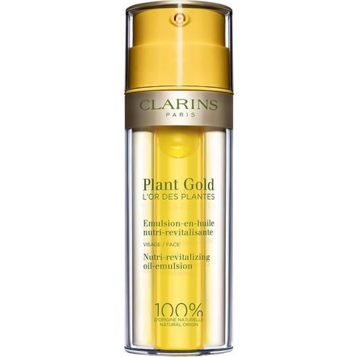 Clarins plant gold l'or des plantes emulsion-en-huile nutri-revitalisante 35 ml