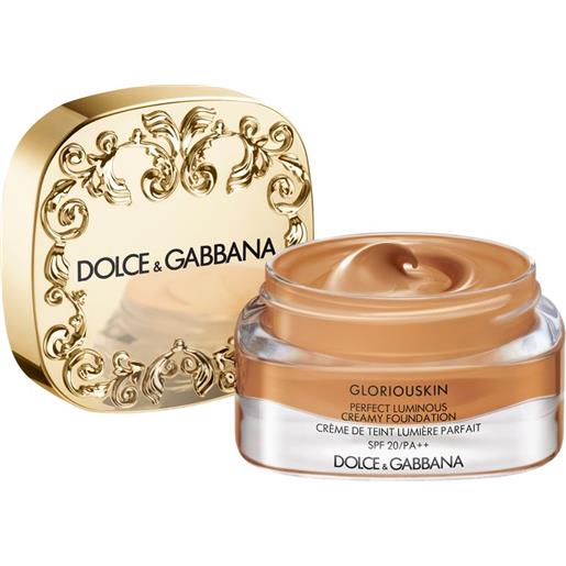 Dolce & Gabbana gloriouskin perfect luminous creamy foundation 360 - chestnut