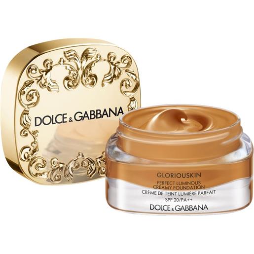 Dolce & Gabbana gloriouskin perfect luminous creamy foundation 400 - amber