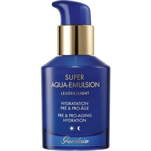 Guerlain super aqua emulsion légère hydratation pré & pro-âge 50 ml