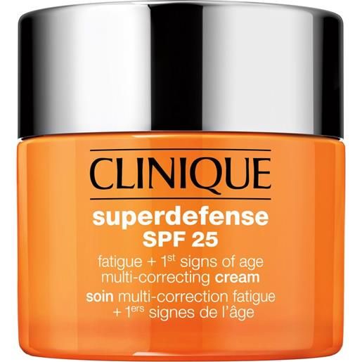 Clinique superdefense spf 25 multi-correcting cream pelle da molto arida a normale 50 ml
